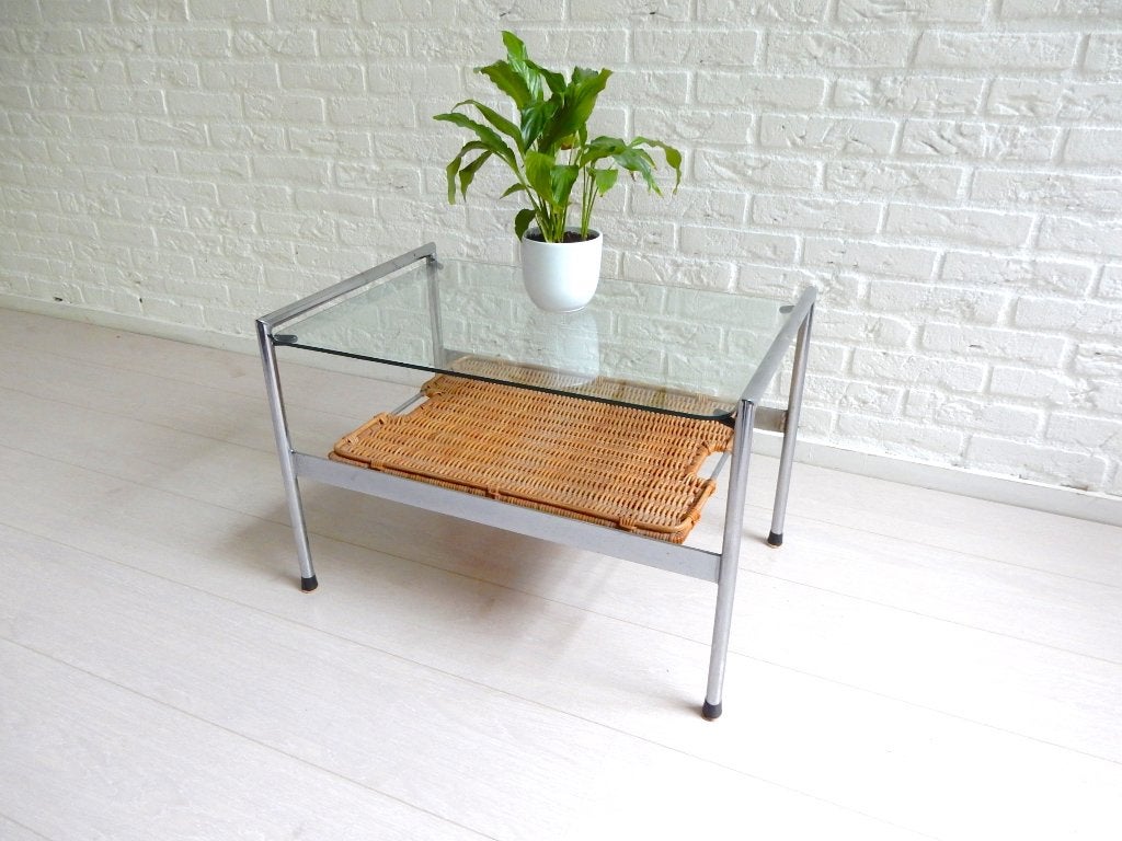 vintage design bijzettafel salontafel dienblad jaren 60 / 70, Verzamelen, Ophalen of Verzenden, Huis en Inrichting