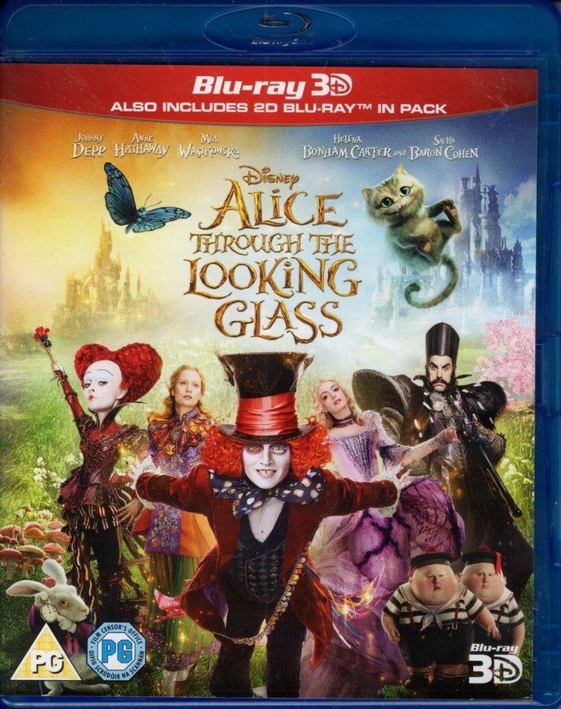 Alice Through the Looking Glass - engels ondertiteld - lees, Engels, Verzenden, Engels, Zo goed als nieuw