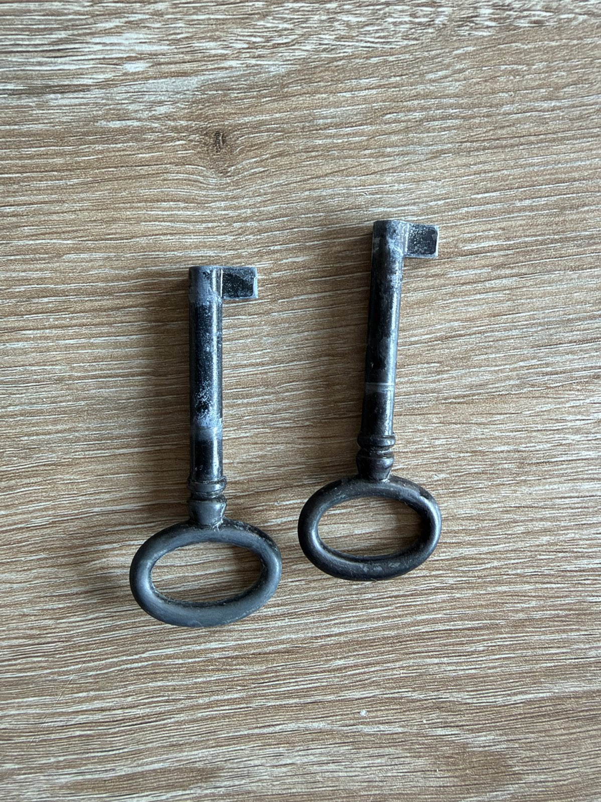 Set van 2 antieke sleutels, Ophalen of Verzenden