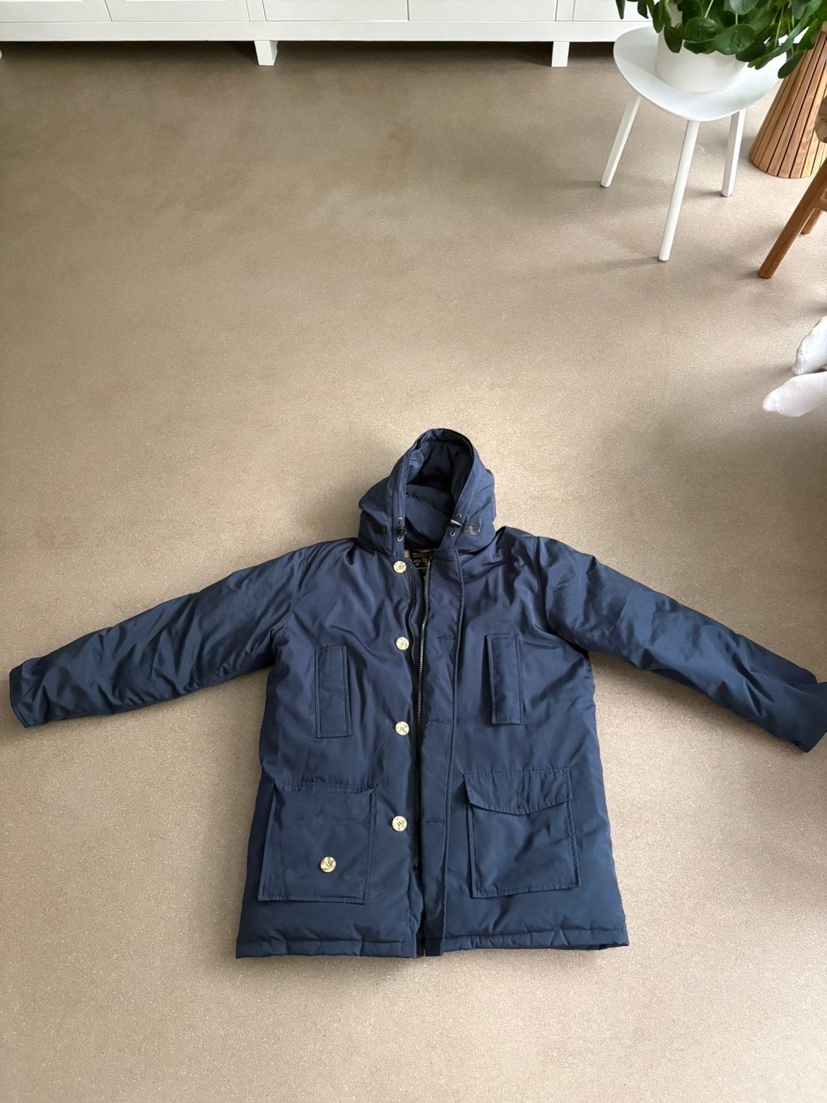 Woolrich John Rich & Bros. Parka - Maat XL, Ophalen of Verzenden, Zo goed als nieuw, Blauw
