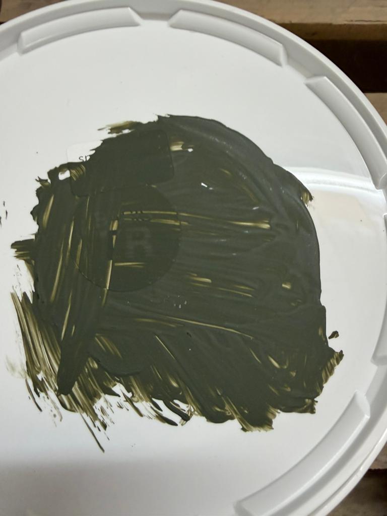 Donkergroene afwasbare muurverf voor binnen en buiten 2,5l, Ophalen, Nieuw, Acrylverf