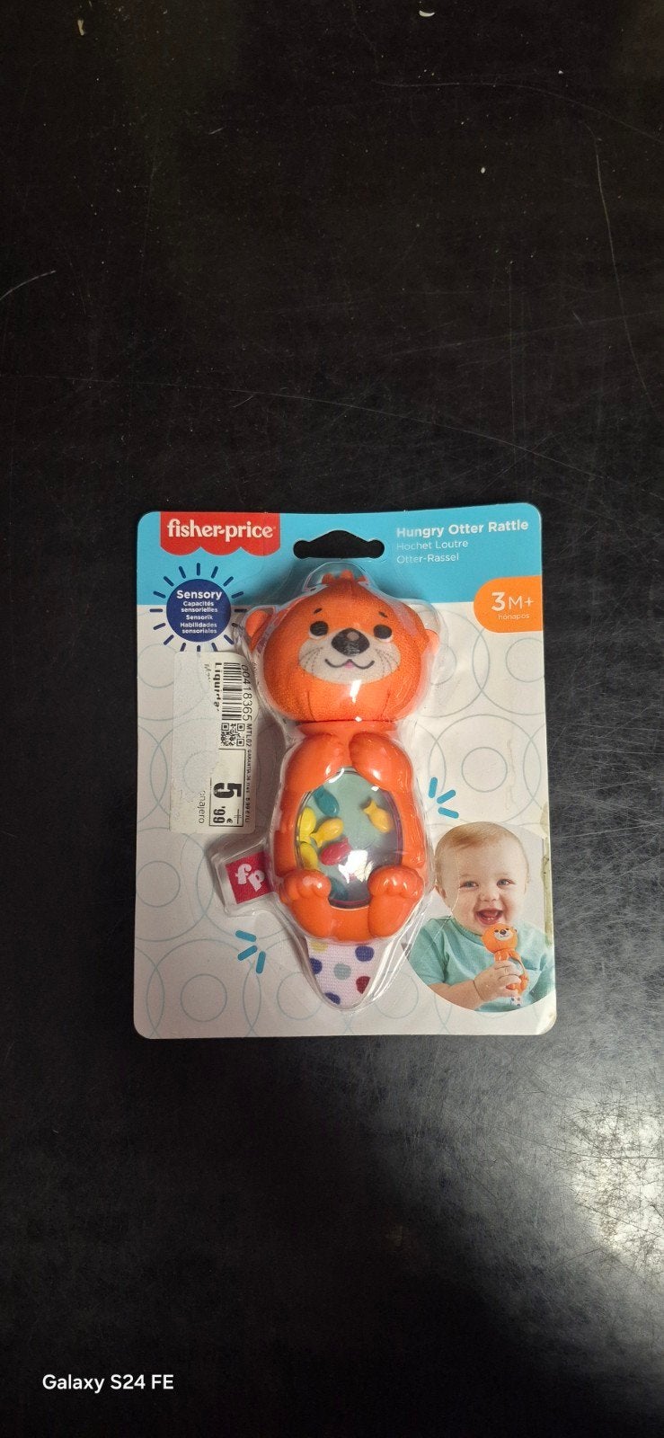 Fisher price  otter rammelaar, Ophalen of Verzenden, Nieuw, Rammelaar, Met geluid