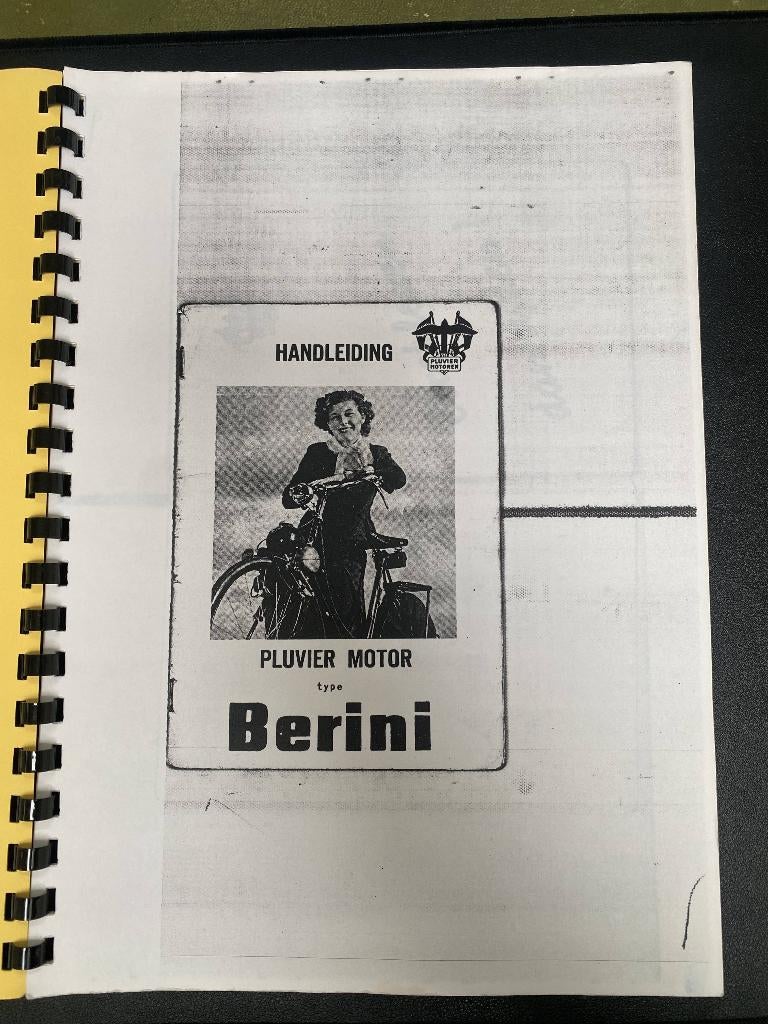 Handleiding Berini, Ophalen of Verzenden