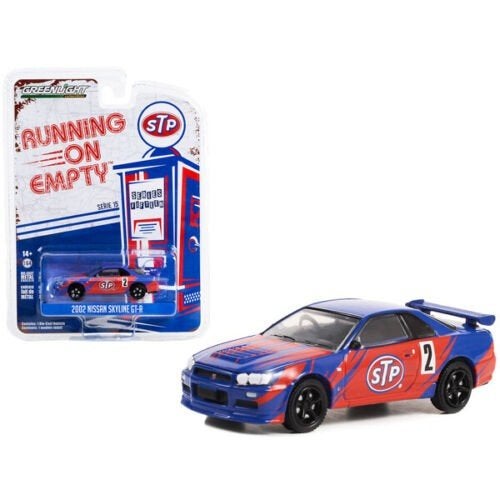 2002 Nissan Skyline GT-R van Greenlight 1/64 STP, Ophalen of Verzenden, Nieuw, Auto