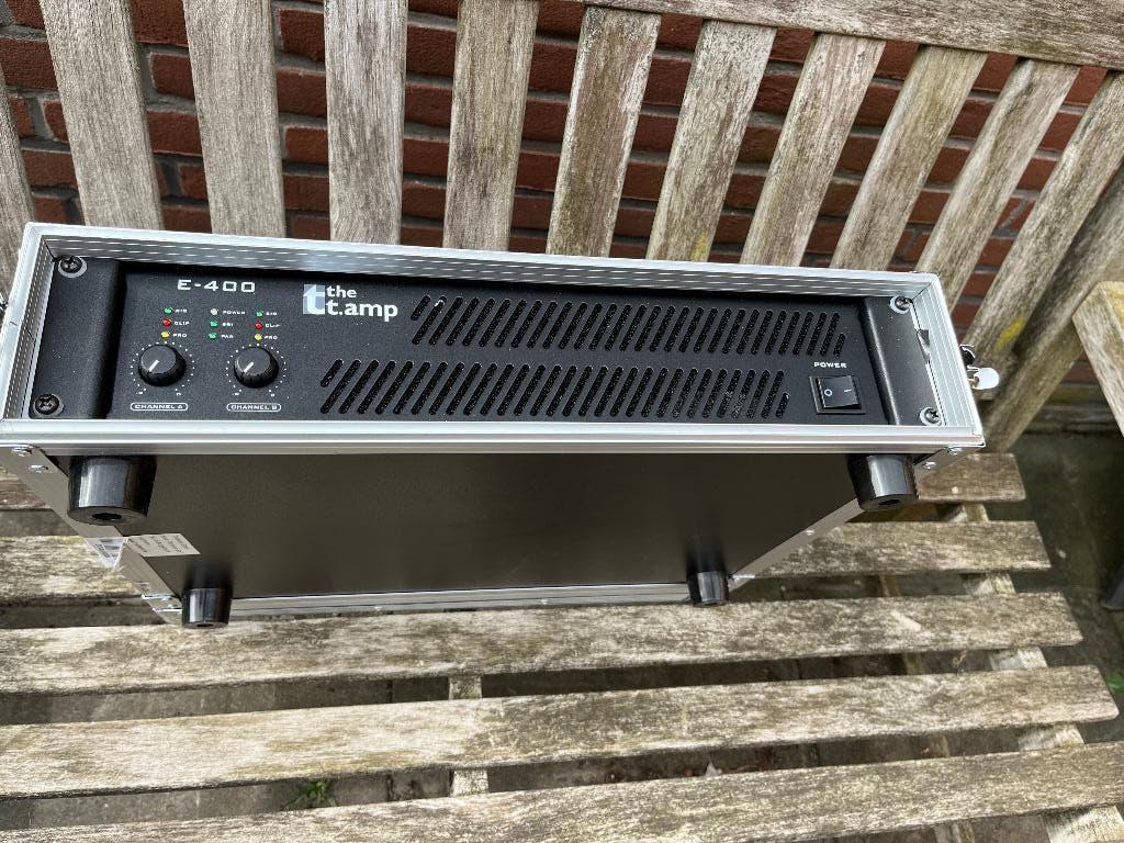 Zang versterker in flight-case, 100 euro, Muziek en Instrumenten, Ophalen, Zo goed als nieuw, 100 watt of meer