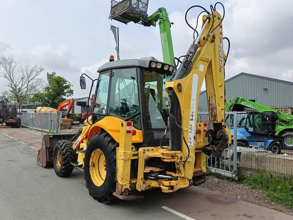 New Holland B 100 B LR graaflaad combinatie backhoe loader, Graaflaadcombinatie