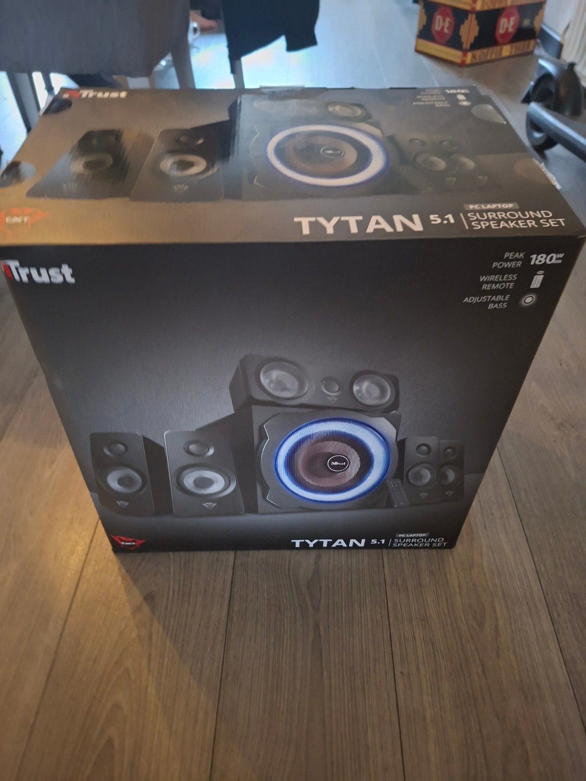 Tytan 5.1 surround speaker set  pc / laptop, Ophalen of Verzenden, Zo goed als nieuw