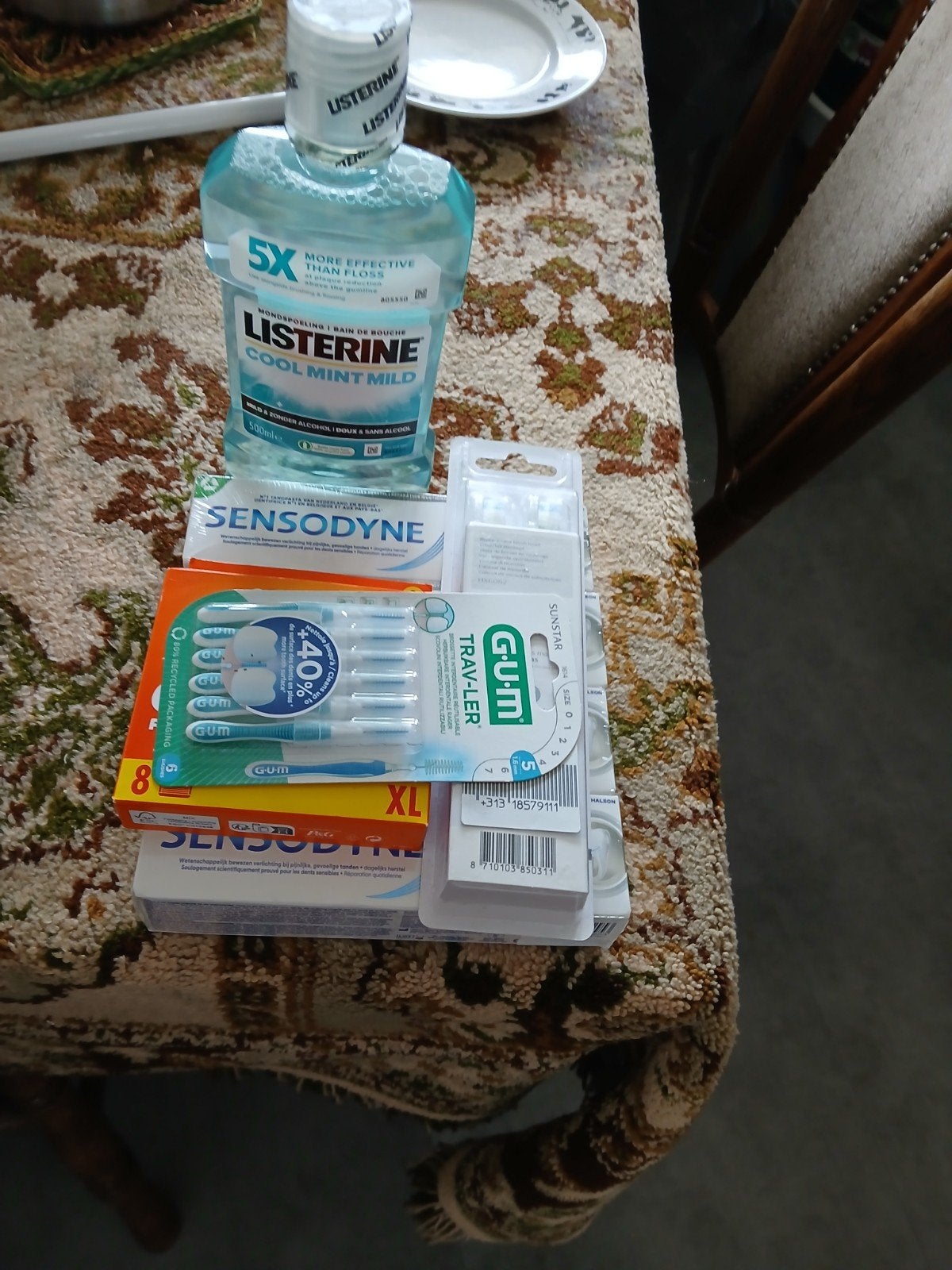 Mondverzorgingspakket: Listerine, Sensodyne, GUM, Philips, Sieraden, Tassen en Uiterlijk, Uiterlijk | Mondverzorging, Verzenden