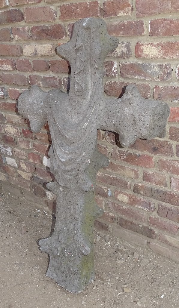 arduinen kruis van voor 1900 veldkruis, Antiek en Kunst, Ophalen