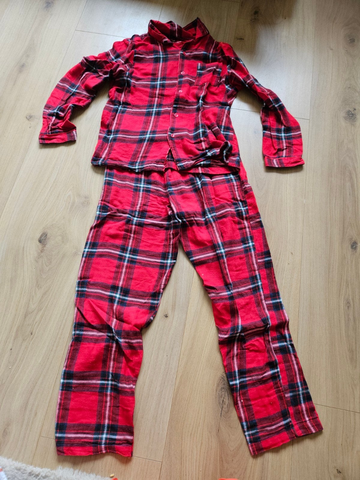 Geruite pyjama Primark Kids, Ophalen of Verzenden, Zo goed als nieuw, Jongen of Meisje, Nacht- of Onderkleding
