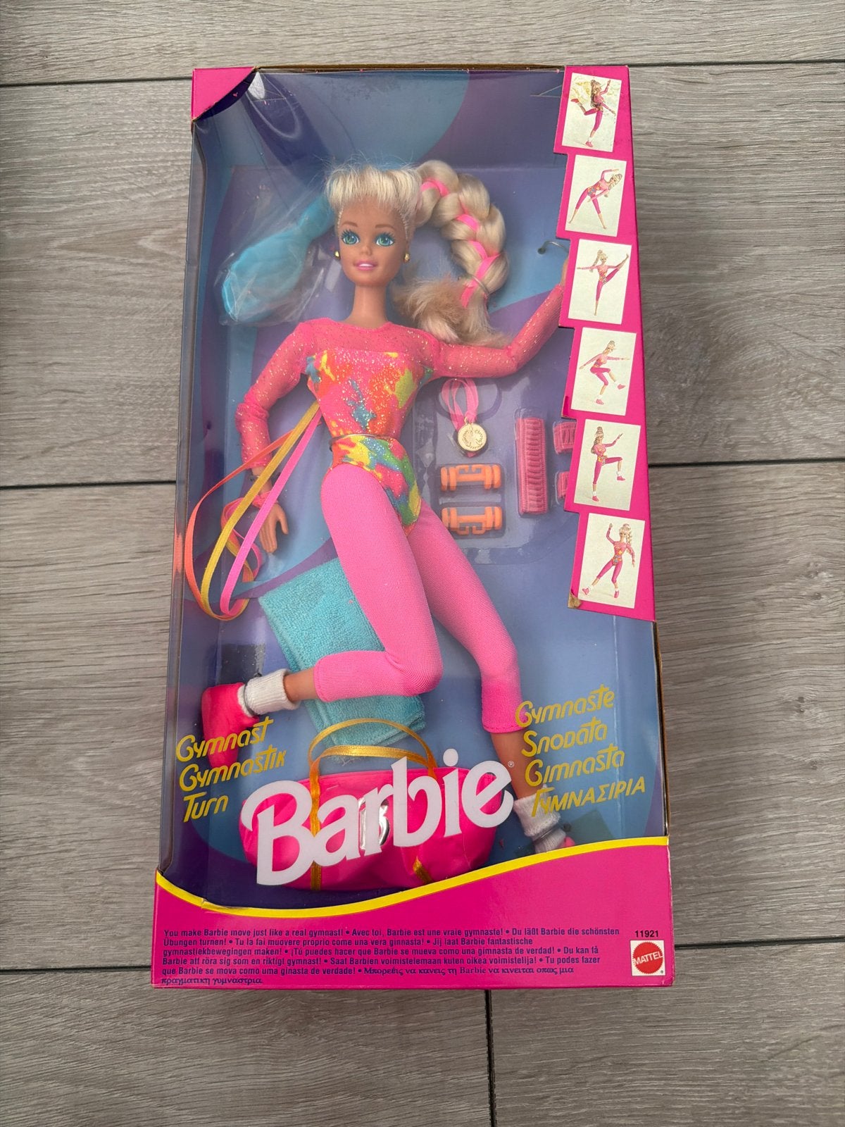 Vintage Barbie Gymnast Turnpop (Nieuw in doos), Ophalen of Verzenden, Nieuw, Barbie