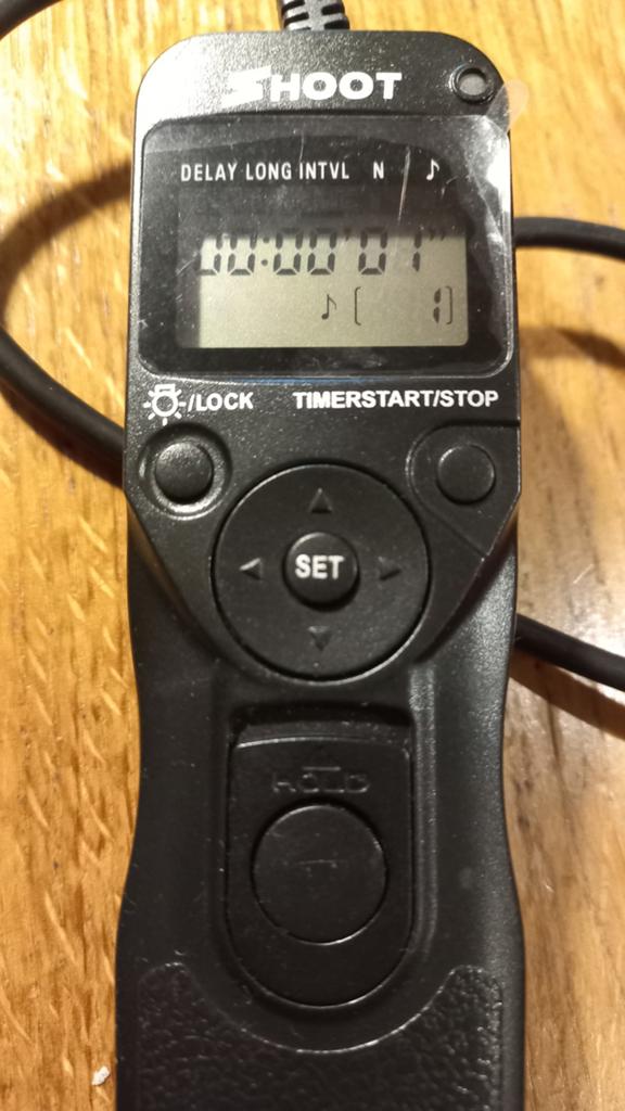 Elektronische Sluiter Trigger Timer Afstandsbediening, Ophalen of Verzenden, Gebruikt