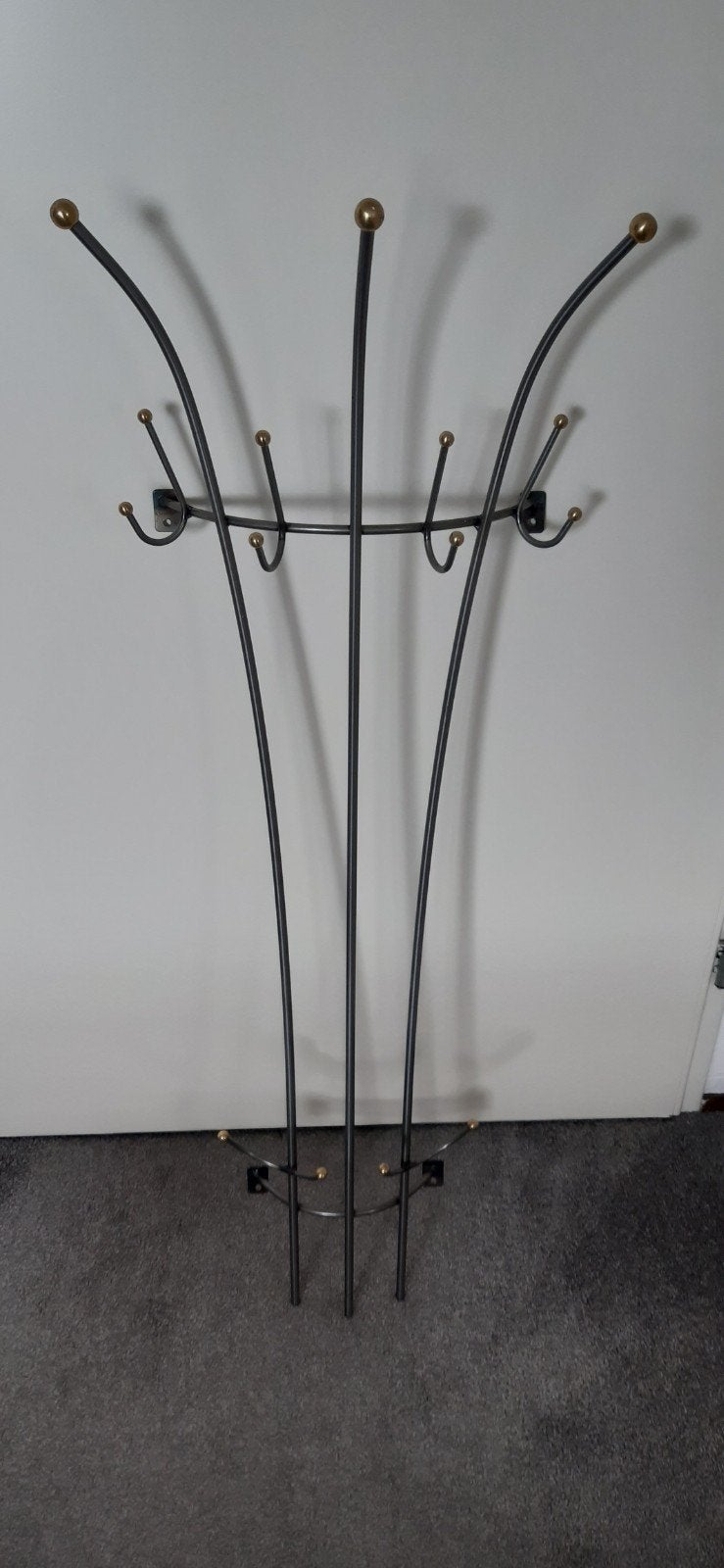 kapstokleuke smalle kapstok, Huis en Inrichting, Ophalen of Verzenden, Metaal, Wandkapstok, Minder dan 100 cm