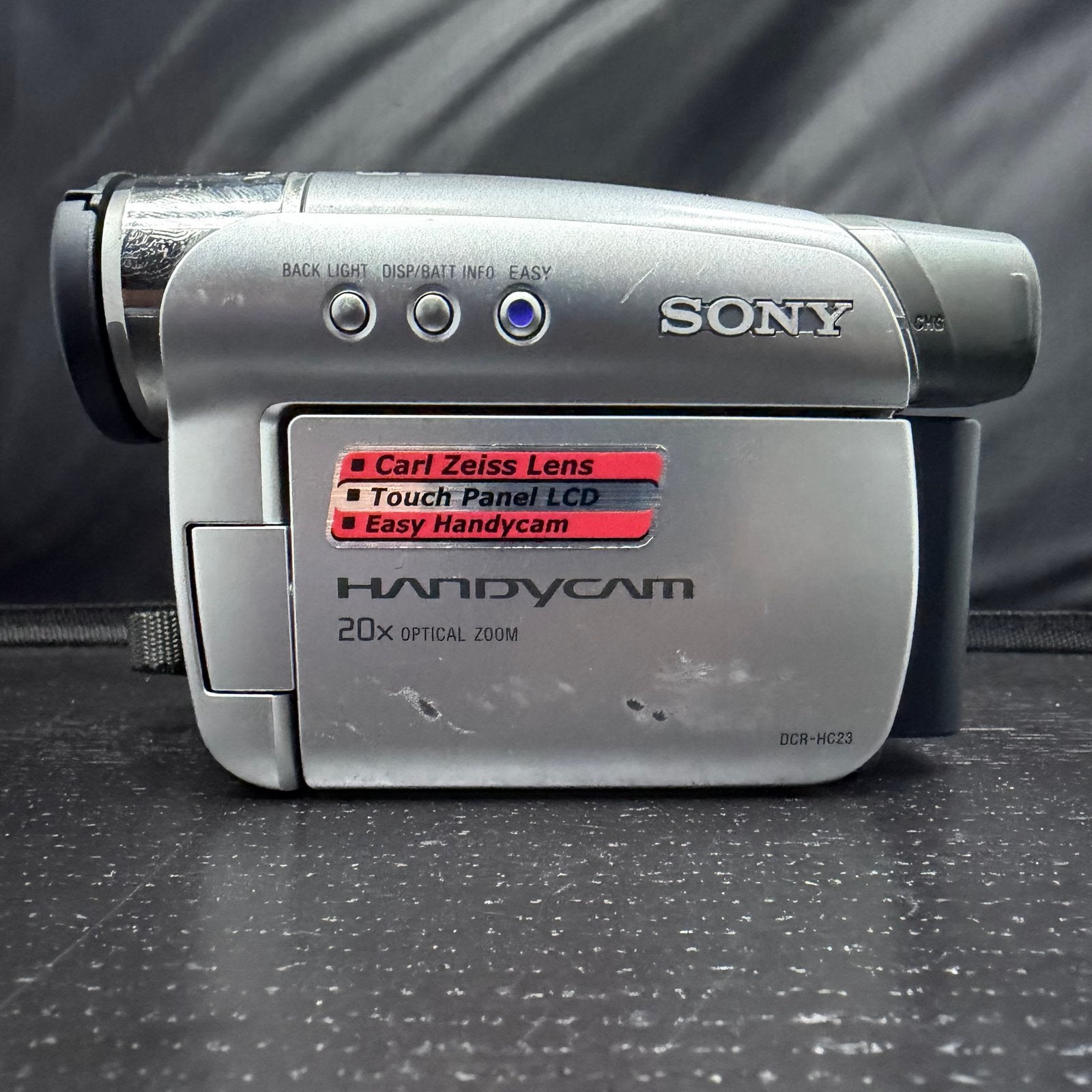 Sony Handycam DCR-HC23 MiniDV videocamera Carl Zeiss, Mini dv, Gebruikt, C, Ophalen of Verzenden