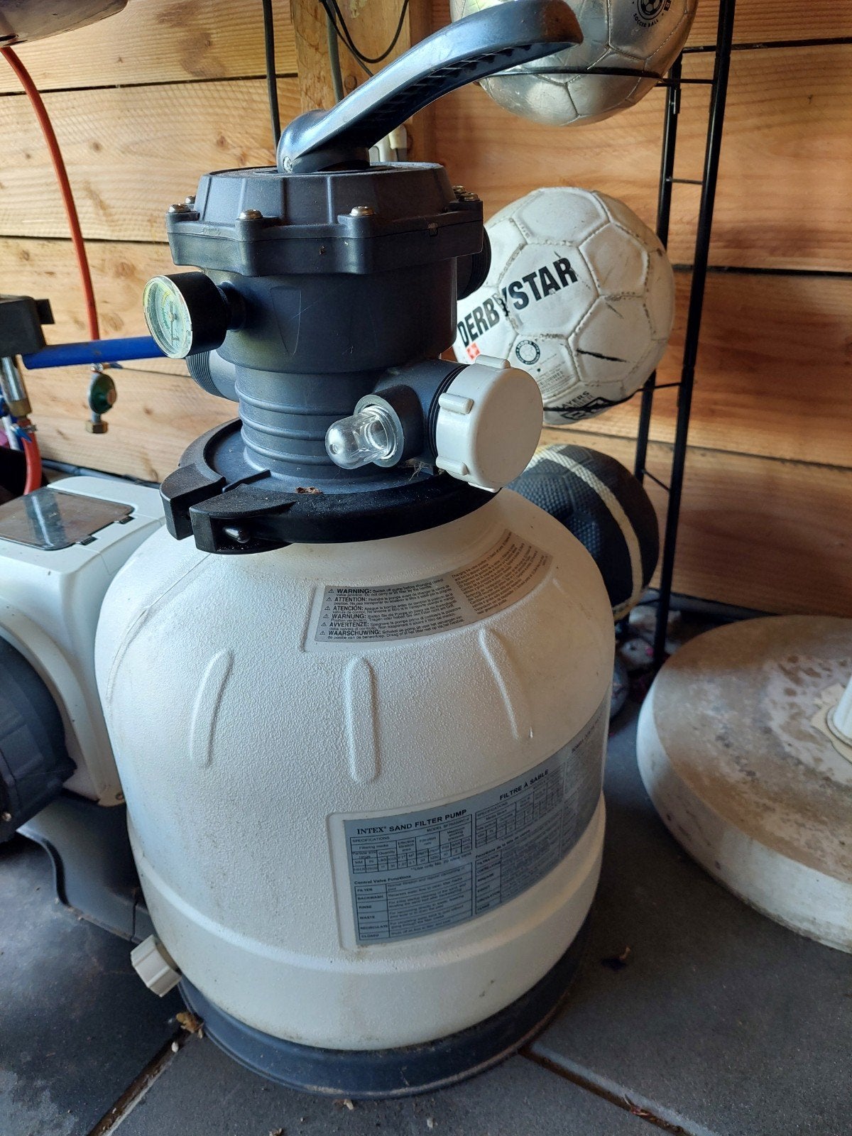 Intex zandfilterpomp 10m3 voor 50.000 liter, Ophalen of Verzenden
