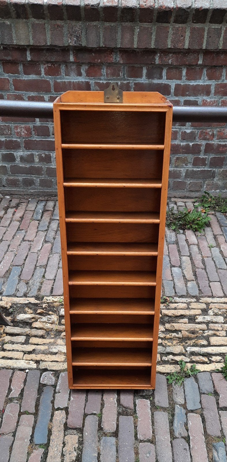 vintage vakkenkast, Ophalen, Gebruikt, Hout, Cd's
