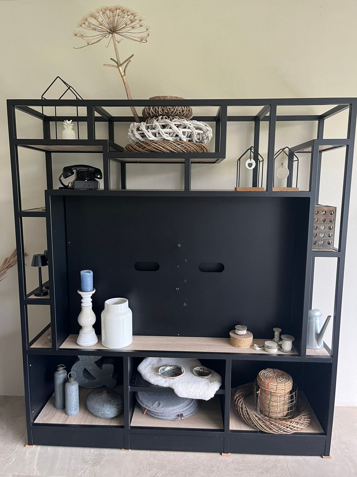 Vakken kast, tv kast, roomdivider, Ophalen, Zo goed als nieuw, Minder dan 150 cm, Minder dan 100 cm