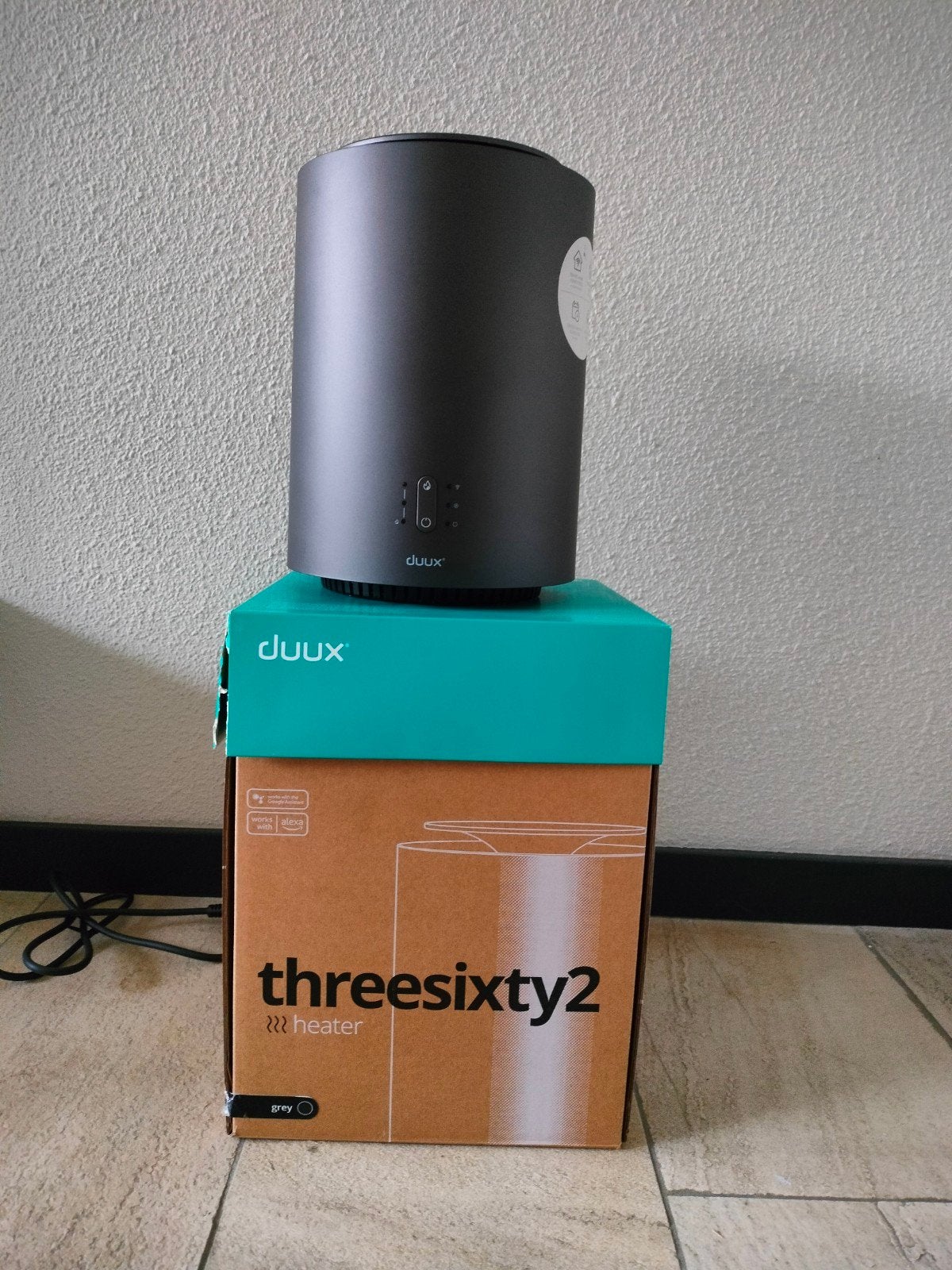 Duux Threesixty 2 Heater - Zo goed als nieuw, Ophalen of Verzenden, Zo goed als nieuw, 800 watt of meer, Kachel