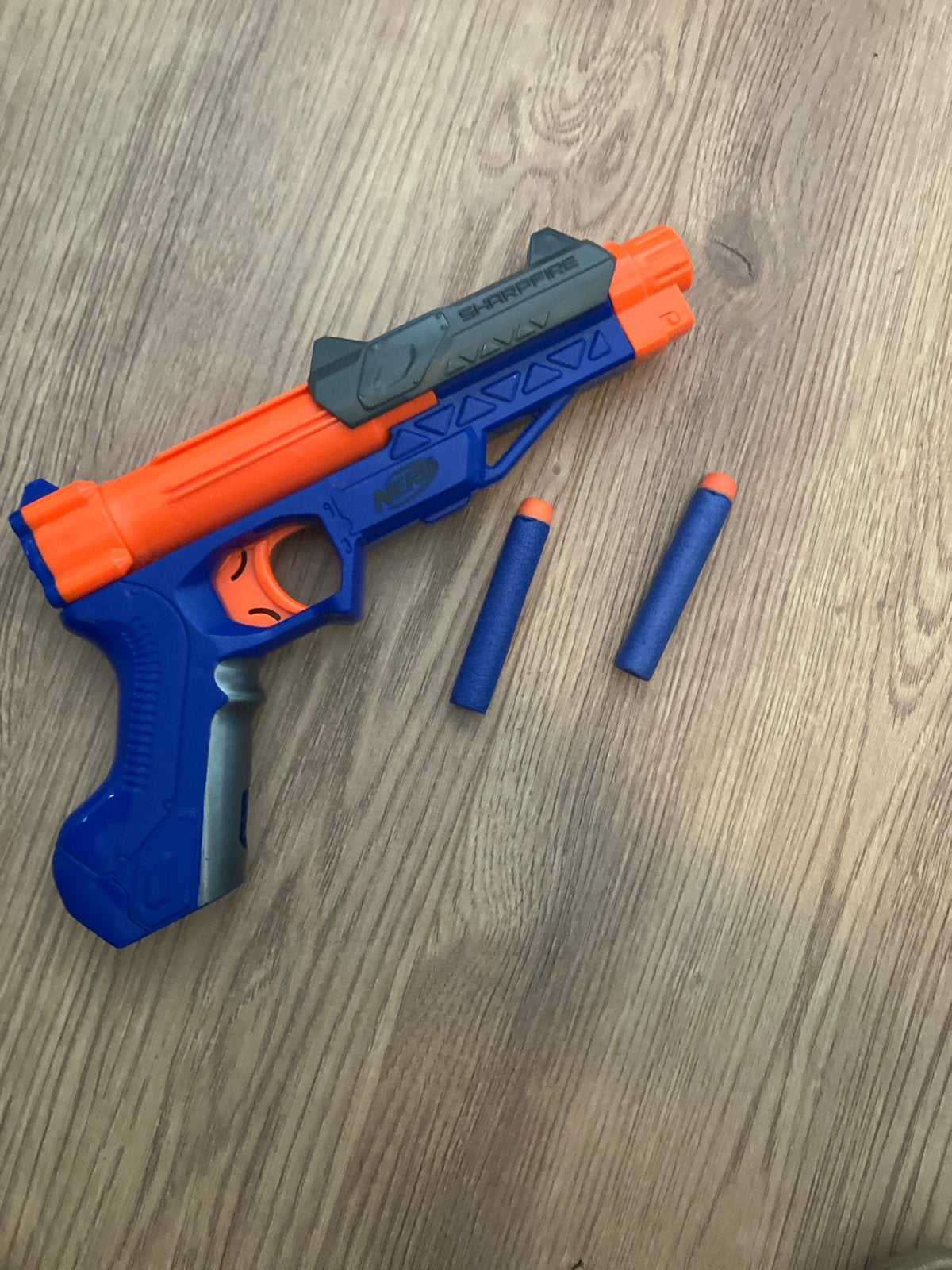 Nerf Sharpfire Blaster met darts, Ophalen, Gebruikt