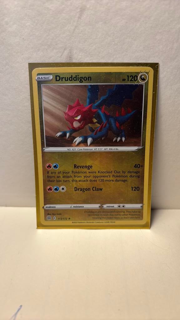 Druddigon 113/172 brilliant stars reverse holo pokemon, Ophalen of Verzenden, Nieuw, Boosterbox