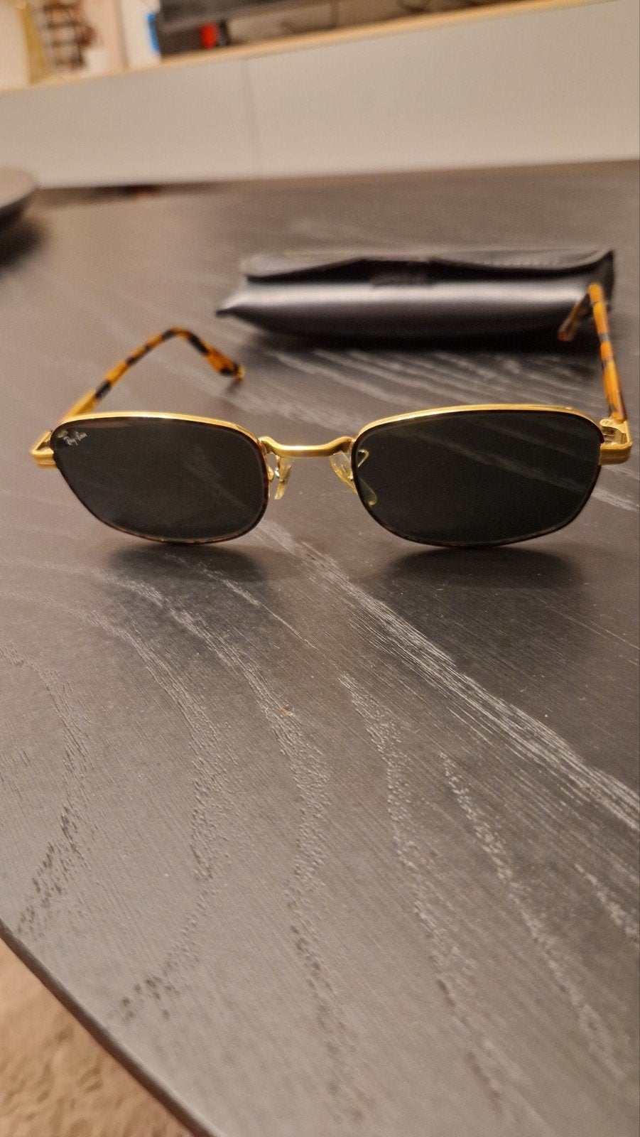Vintage Bausch & Lomb Ray-Ban W2190 Sidestreet Crosswalk – M, Ophalen, Gebruikt, Zonnebril, Bruin