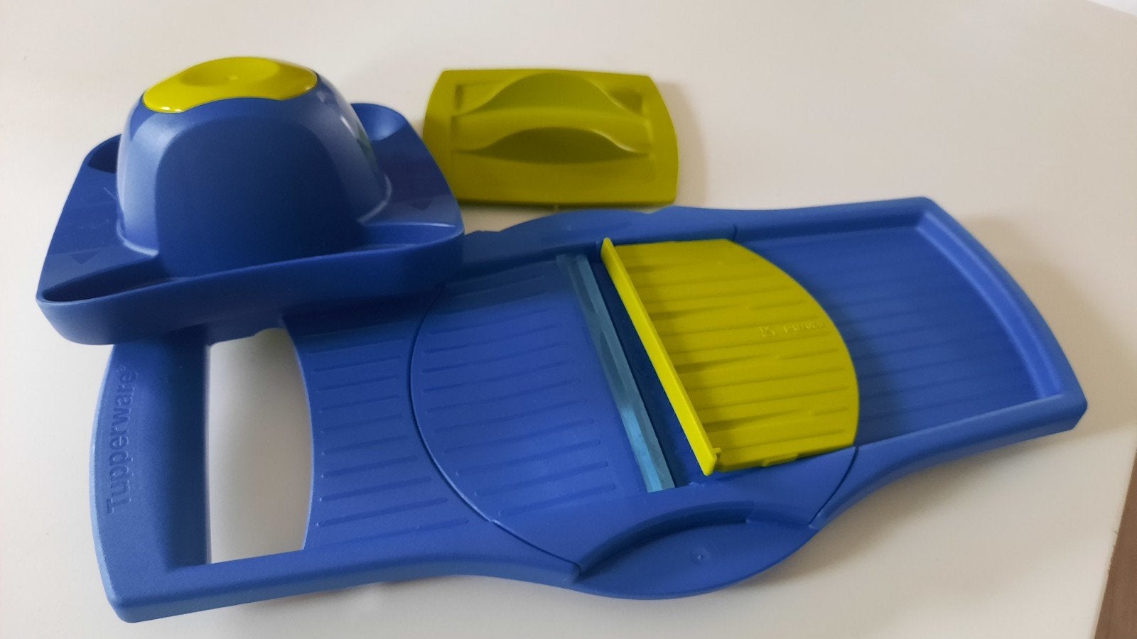 Tupperware schaaf rasp - Blauw/Groen, Ophalen of Verzenden, Nieuw, Groen, Overige typen