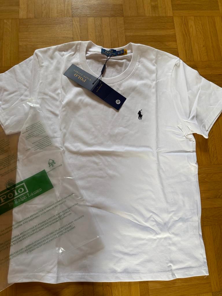 Ralph Lauren T-shirt Maat M, Kleding | Heren, T-shirts, Ophalen of Verzenden, Nieuw, Maat 48/50 (M), Wit