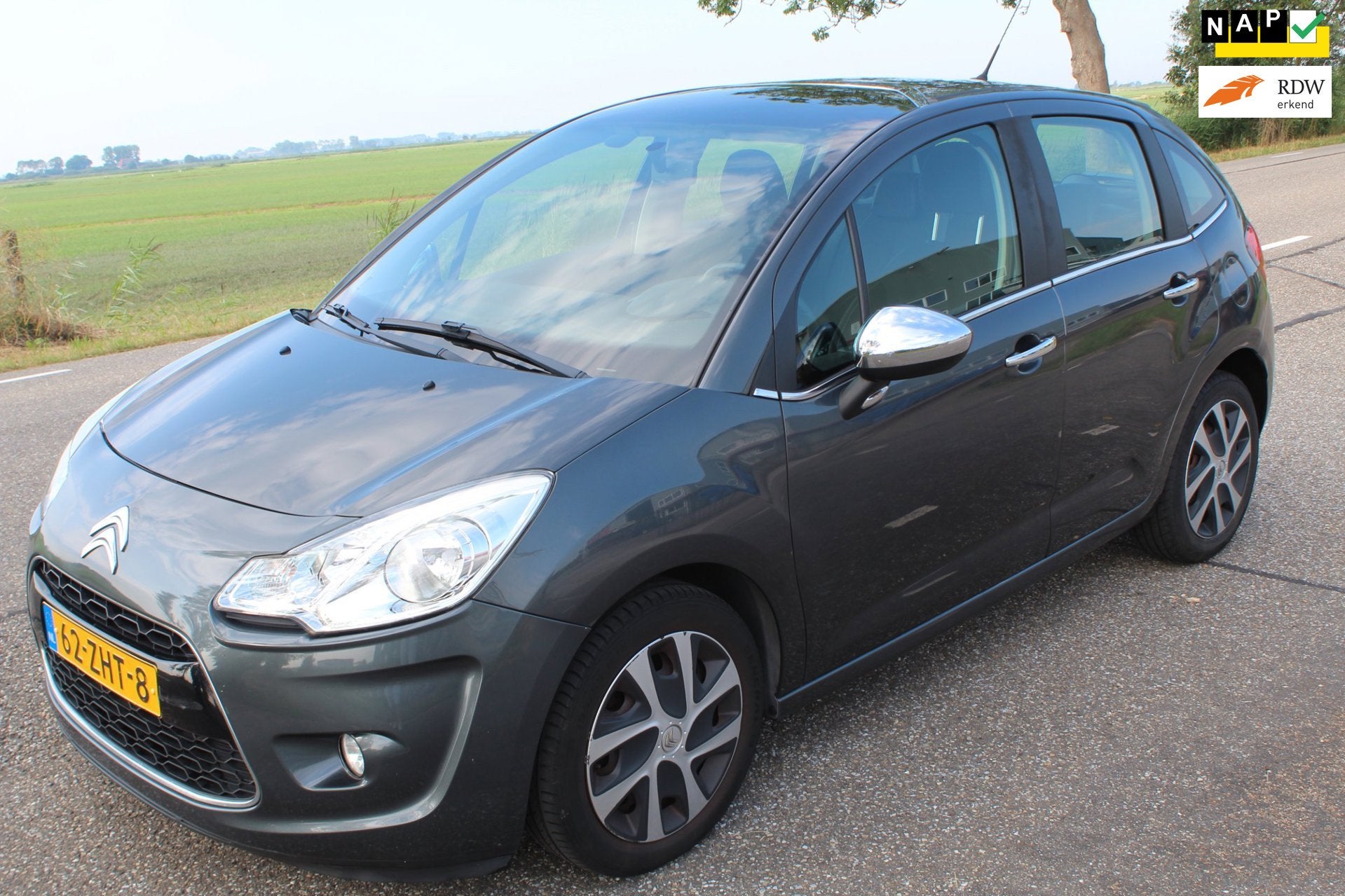 Citroen C3 1.2 VTi Collection, Auto's, Voorwielaandrijving, Euro 5, Stof, Zwart