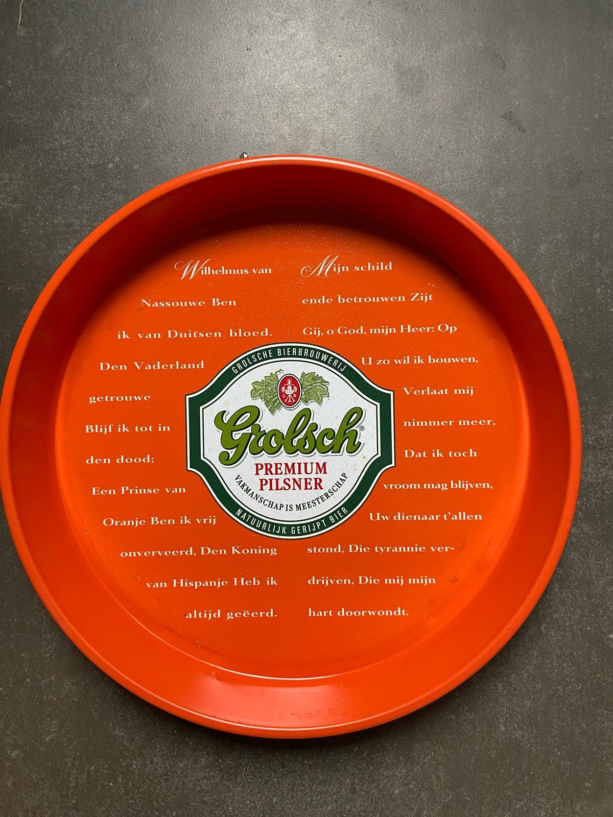 Grolsch dienbladen - 13 stuks(gebruikt en nieuw), Ophalen, Zo goed als nieuw, Grolsch