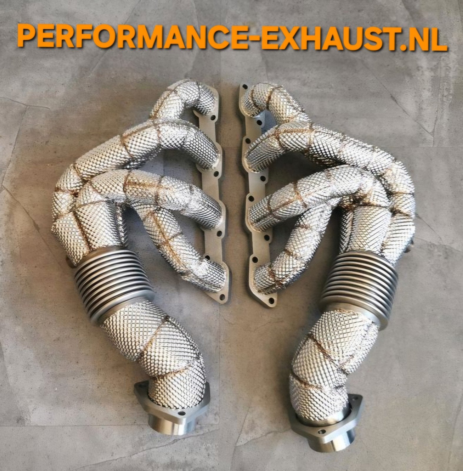 Uitlaat rvs spruitstukken hitteschild FERRARI F430 2005+ ZIE, Ophalen of Verzenden, PERFORMANCE-EXHAUST.NL, INFO@PERFORMANCE-EXHAUST.NL