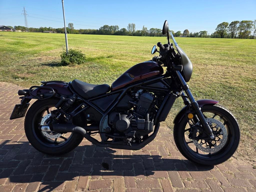 Honda Rebel CMX 1100 DCT - 2021 - Bordeaux Rood - historie, 2 cilinders, Occasion, Cruise Control, Particulier