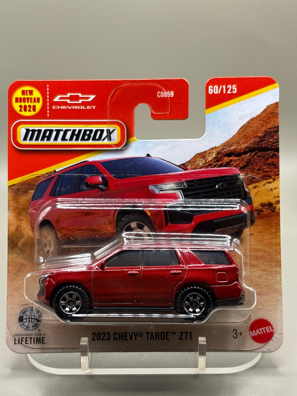 Matchbox 2023 Chevy Tahoe Z71 - Nieuw in verpakking, Auto, Nieuw, Ophalen of Verzenden, Mattel