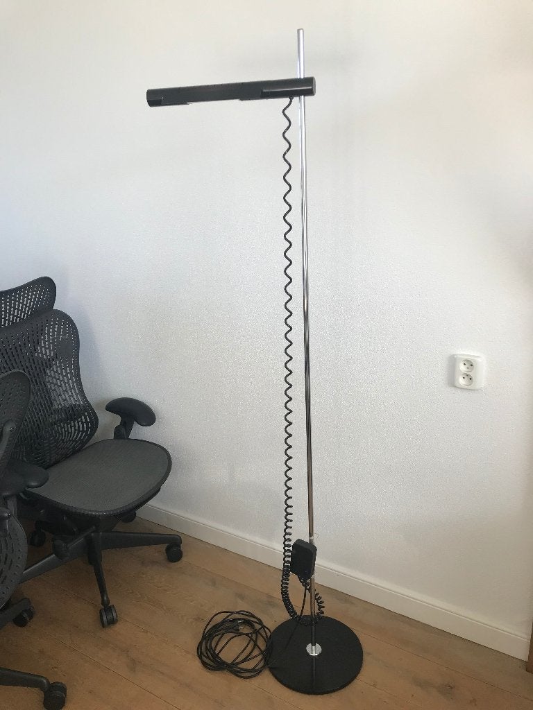 Baltensweiler Swisslamps Vloerlamp Halo zwart 61315 250, Ophalen, Zo goed als nieuw, Nvt, 150 tot 200 cm