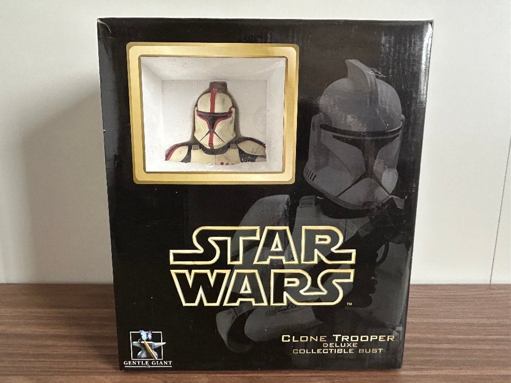 Star Wars Gentle Giant Clone Trooper Captain AOTC NIEUW, Verzamelen, Star Wars, Ophalen of Verzenden, Nieuw, Beeldje of Buste