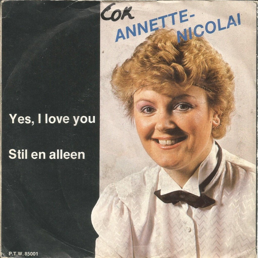 Annette Nicolai ‎– Yes, I Love You (1985), Fotohoes, 7 inch, Ophalen of Verzenden, Zo goed als nieuw