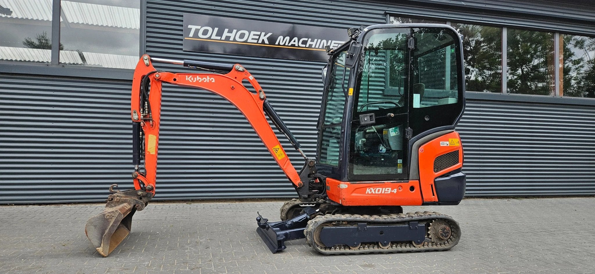 Kubota Kx 019 (bj 2012), Graafmachine