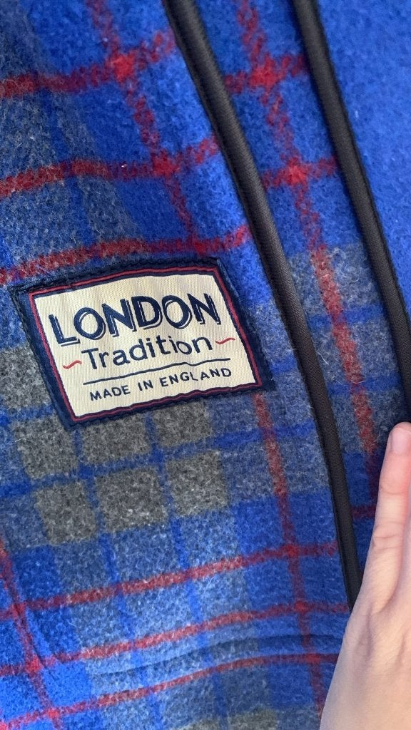London Tradition blauwe duffle coat, London tradition, Blauw, Ophalen of Verzenden, Zo goed als nieuw