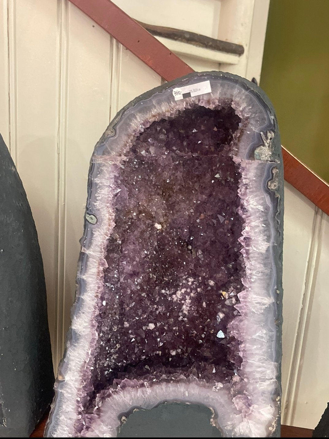 Amethist geode 25kg, Ophalen of Verzenden