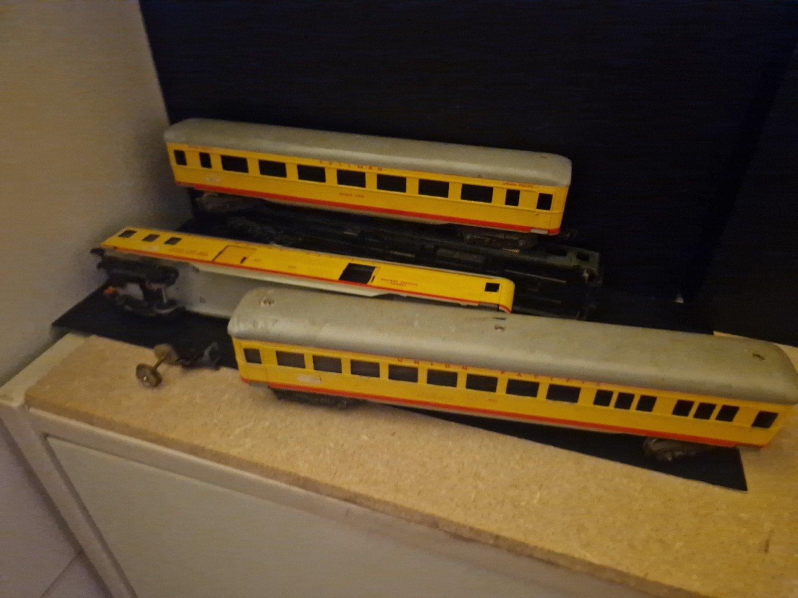 Vintage Union Pacific Pullman en Railway Express Wagons, Ophalen of Verzenden