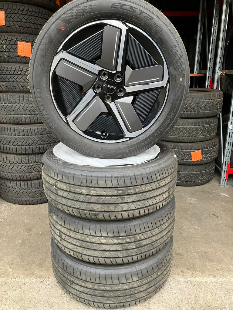 19 inch orginele Jaecoo 7 velgen met zomerbanden NIEUW, Auto-onderdelen, Banden en Velgen, Velg(en), Zomerbanden, 19 inch, 255 mm