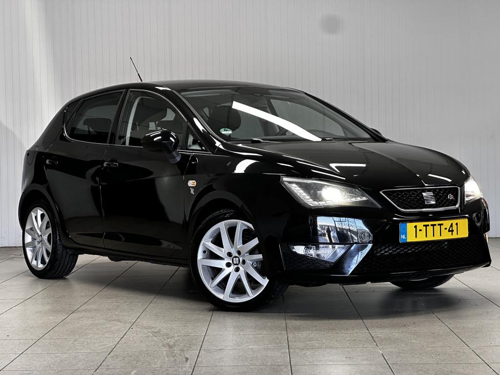 SEAT Ibiza 1.2 TSI FR/ 5-Drs/ 17'' LMV/ Bi-Xenon/ Clima/ Cru, Voorwielaandrijving, Euro 5, Zwart, 990 kg