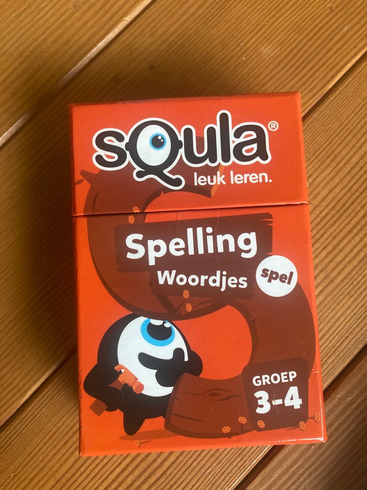 Squla spelling spel, Ophalen, Zo goed als nieuw