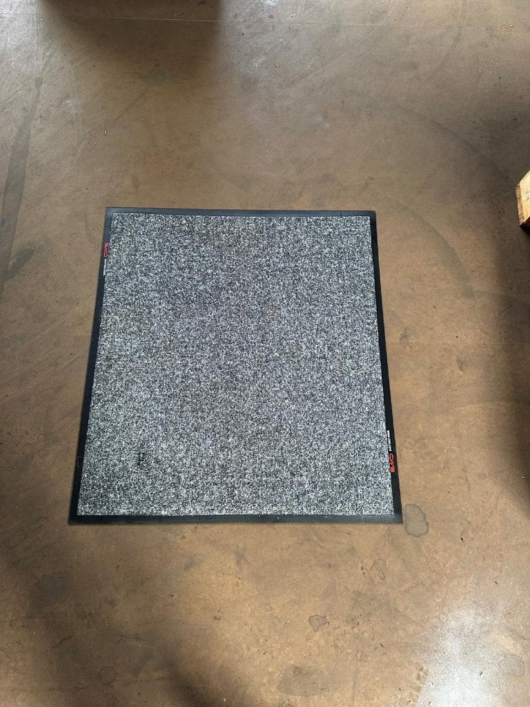 Partij stevige deurmatten (Rubber + Stof & Vol rubber), Tuin en Terras, Ophalen, Rubber, Zo goed als nieuw, Droogloopmat