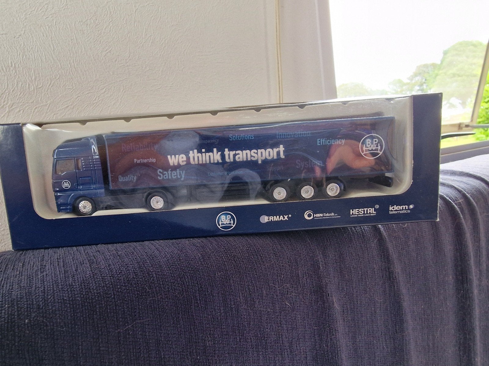 BP Ermax vrachtwagen model - 'we think transport', Overige merken, 1:50 of kleiner, Nieuw, Ophalen of Verzenden
