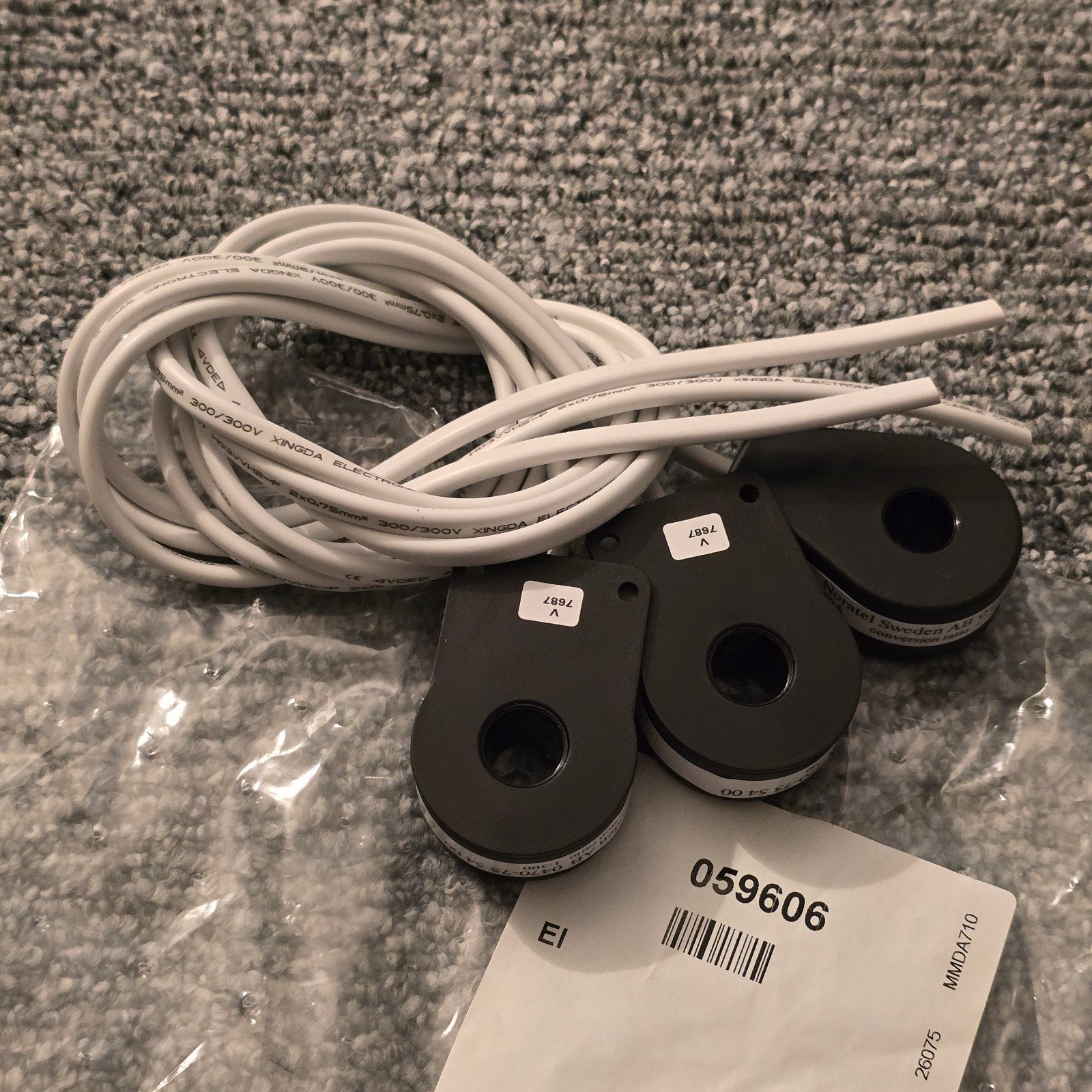Nibe Noratel TR 3025-S Stroomsensoren 0-90A (3 stuks) nieuw, Ophalen of Verzenden, Nieuw, Overige merken, Overige typen