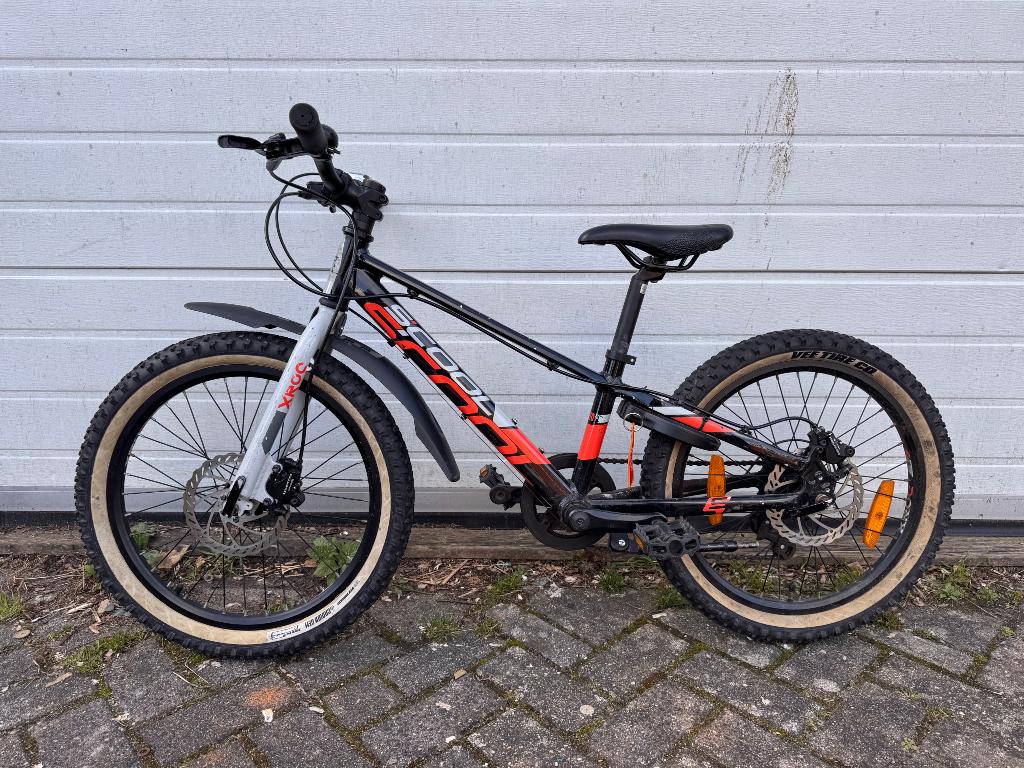 Stoere jongensfiets 20 inch, Ophalen, Gebruikt, Versnellingen, Schijfrem