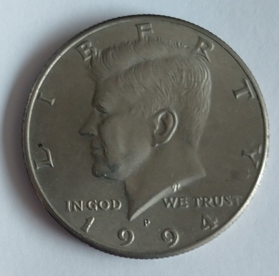 half dollar Kennedy  1994P,   volgnr 81, Ophalen of Verzenden, Noord-Amerika, Losse munt
