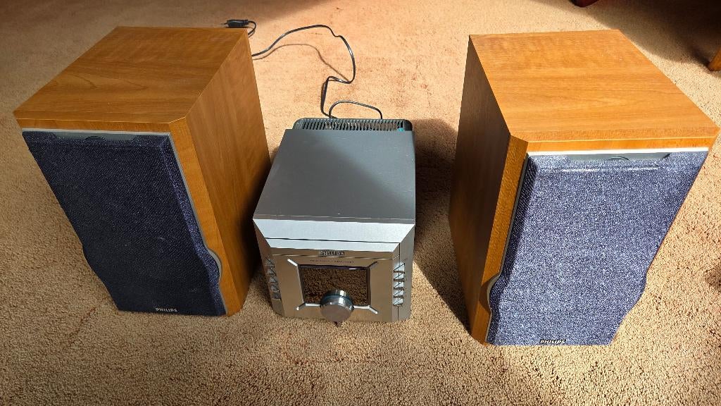 stereo miniset, Audio, Tv en Foto, Stereo-sets, Verzenden, Gebruikt, Tuner of Radio, Philips