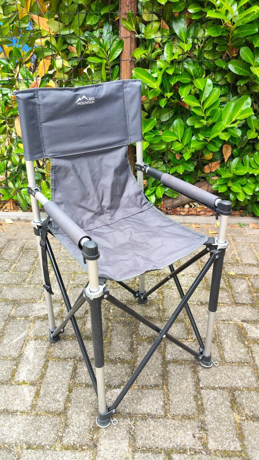 Red Mountain Opvouwbare kinder campingstoel - Grijs, Caravans en Kamperen, Ophalen, Gebruikt, Campingstoel