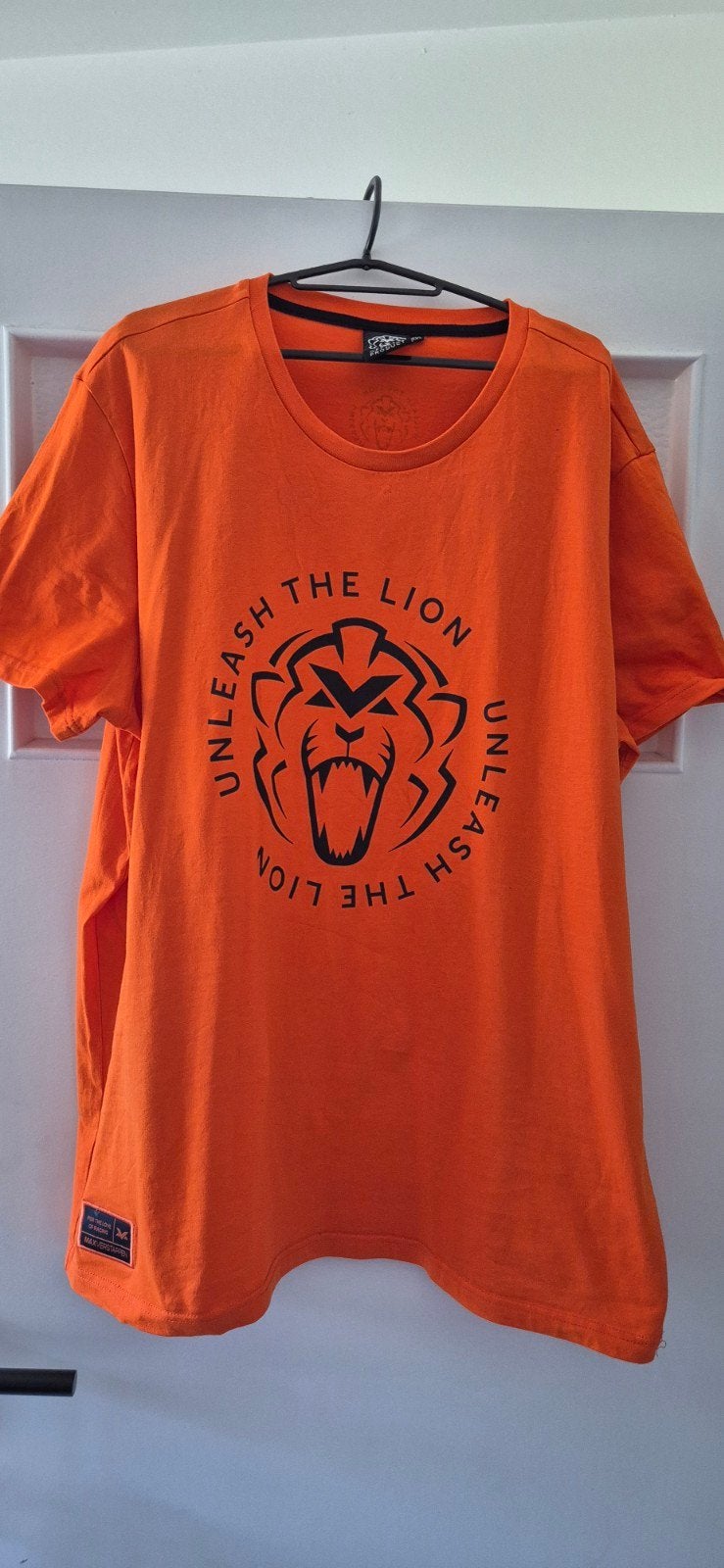 max verstappen Unleash the Lion T-shirt - Oranje 3xl, Ophalen of Verzenden, Zo goed als nieuw, Overige maten, Oranje